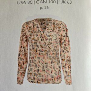 Cabi Marni Blouse #4162 Size XXL